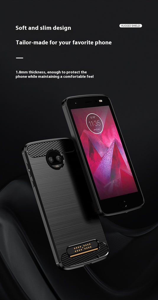 Motorola Moto Z4/Z4 Force/Z4 Play - Shield Shockproof Rugged Heavy Duty Case - Polar Tech Australia