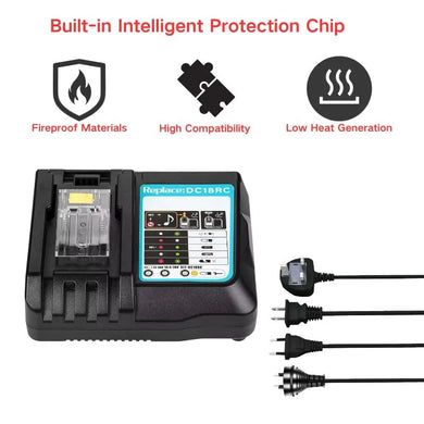Replacement Charger For Makita 14V-18V Electrical Tool Li-ion Battery - Polar Tech Australia