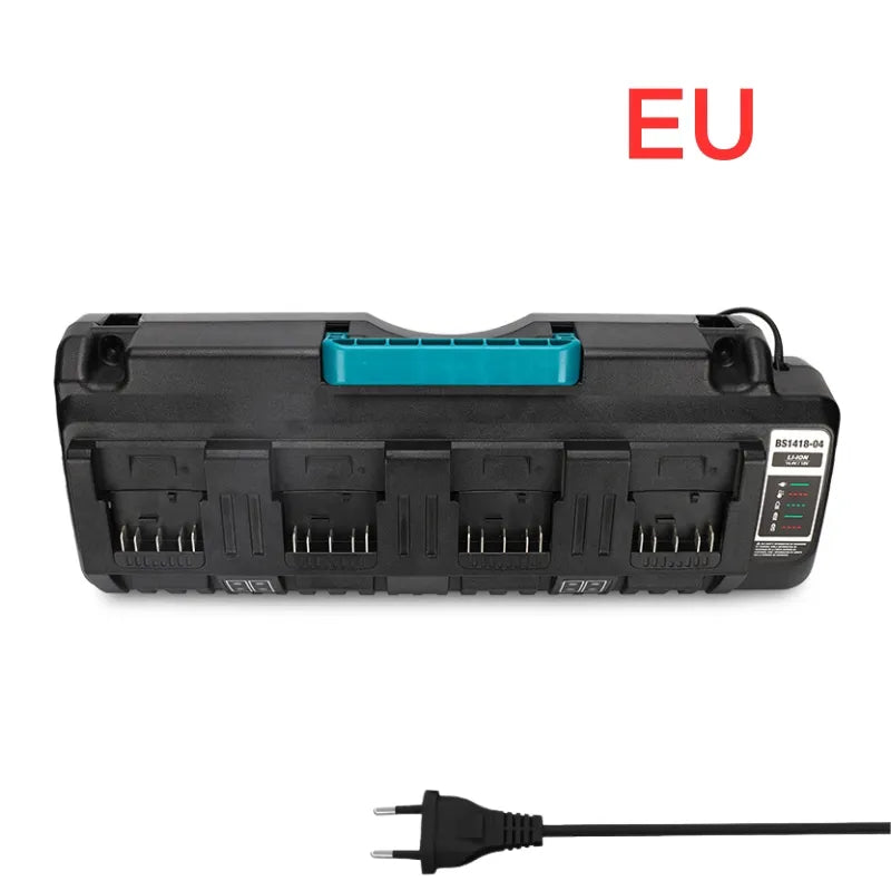 Load image into Gallery viewer, Replacement Four - Socket Port Fast Charger For Bosch 14.4V-18V Electrical Tool Li-Ion Battery - Polar Tech Australia
