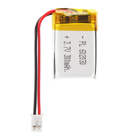 [PH2.0-JST Connector][602030] Universal 300mAh 3.7V Rechargeable Li-Ion Lithium Polymer Battery - Polar Tech Australia