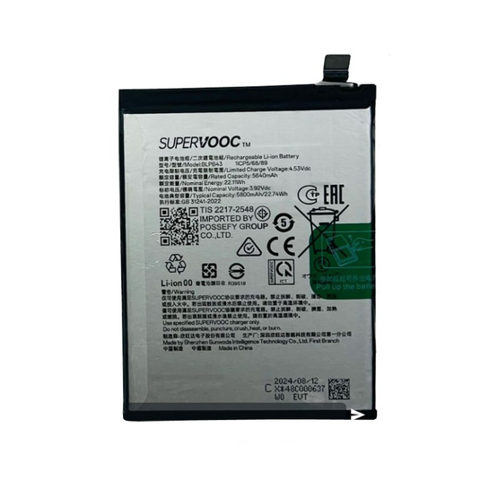 [BLPB43] OPPO Reno 13 Pro 5G (CPH2697) - Replacement Battery