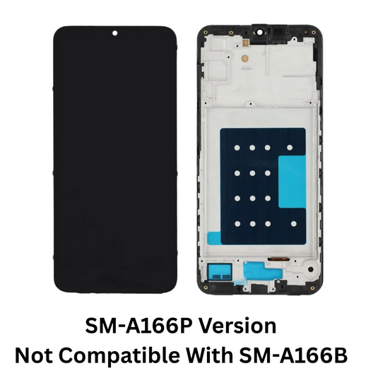 [AFT In-Cell][With Frame] Samsung Galaxy A16 5G (SM-A166) - TFT LCD Touch Digitizer Screen Assembly