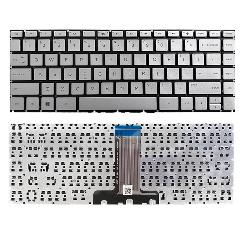 Chargez l&#39;image dans la visionneuse de la galerie, HP 14S-CR 14S-DP 14S-CF 14-CF 14-DK 14-DP 14G-BR 14G-BU TPN-I135 TPN-I130 Series - Laptop Keyboard With Back Light US Layout - Polar Tech Australia
