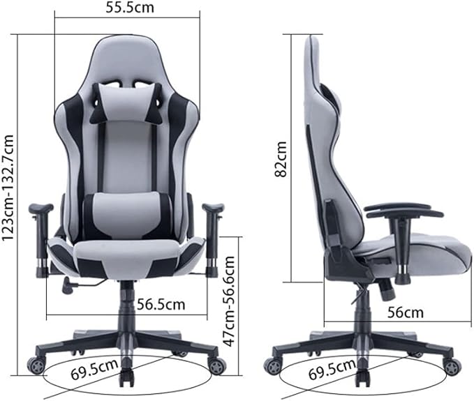 Cargue la imagen en el visor de la galería, Breathable Ergonomic Designed Gaming Chair Height Adjustment Swivel Computer Chair
