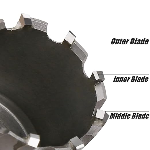 Cargue la imagen en el visor de la galería, 10Pcs 16mm-50mm Titanium Coated Hole Saw Cutter for Stainless Steel Aluminum Alloy - Polar Tech Australia
