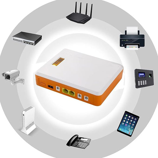 [6000mAh] Universal Mini UPS Battery Backup For WIFI Router, Modem, POE Switch, Security Camera CCTV & Alarm & Attendance Machine LED Light