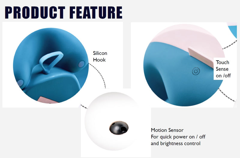 Cargue la imagen en el visor de la galería, [Clearance] IPUDA Stylish CandyFloss Donut bedside Smart Gesture Sensor Light
