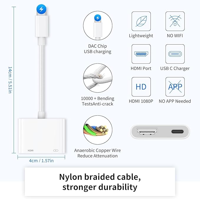 Cargue la imagen en el visor de la galería, Type C / USB C to HDMI (4K@30Hz) &amp; PD 100W Splitter Adapter - Polar Tech Australia
