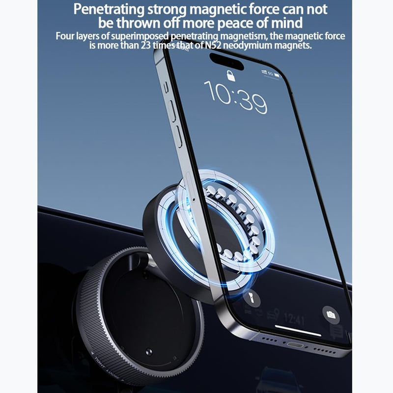 Load image into Gallery viewer, [K10A] Universal Super Strong Secure Vacuum Suction Magnet Phone Holder - Polar Tech Australia

