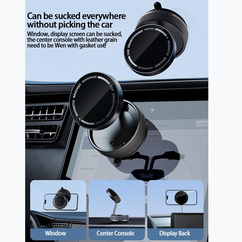 Load image into Gallery viewer, [K10A] Universal Super Strong Secure Vacuum Suction Magnet Phone Holder - Polar Tech Australia
