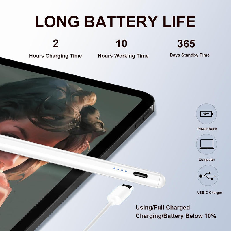 Cargue la imagen en el visor de la galería, Universal Passive Capacitive Touch Screen Stylus Drawing Note Pen iPhone iPad Android Phone Tablet
