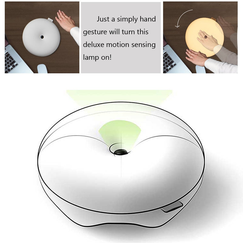 Cargue la imagen en el visor de la galería, [Clearance] IPUDA Stylish CandyFloss Donut bedside Smart Gesture Sensor Light
