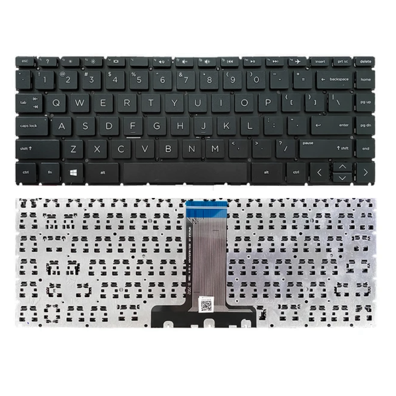 Chargez l&#39;image dans la visionneuse de la galerie, HP 14S-CR 14S-DP 14S-CF 14-CF 14-DK 14-DP 14G-BR 14G-BU TPN-I135 TPN-I130 Series - Laptop Keyboard With Back Light US Layout - Polar Tech Australia
