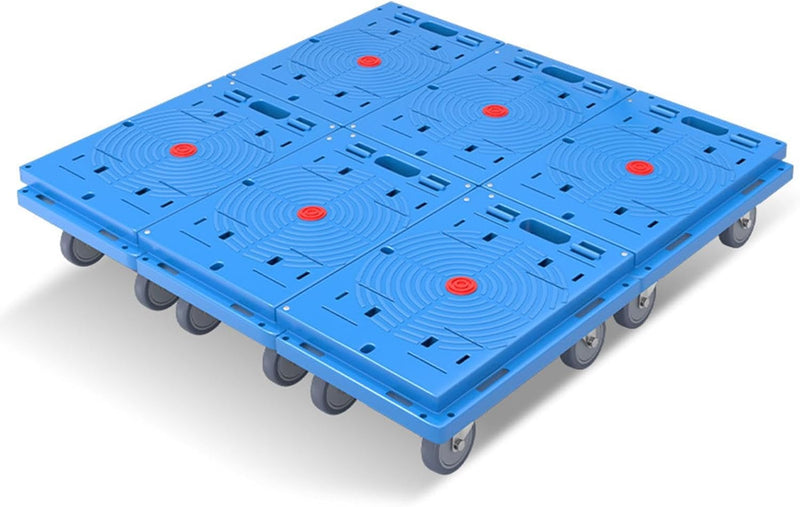 Chargez l&#39;image dans la visionneuse de la galerie, [42x28cm] Portable Joinable Platform Trolley Cart Moving Dolly Cart Max Load 60KG - Polar Tech Australia
