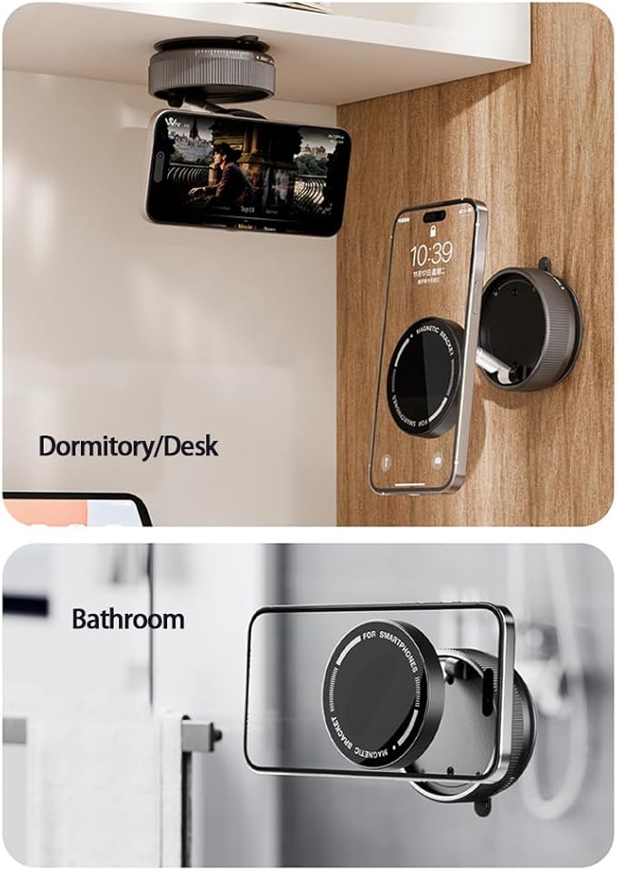 Load image into Gallery viewer, [K10A] Universal Super Strong Secure Vacuum Suction Magnet Phone Holder - Polar Tech Australia
