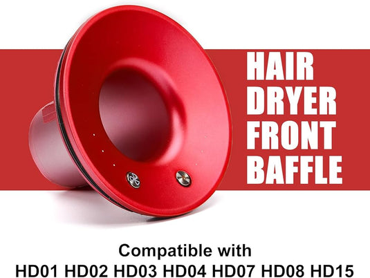 Dyson Supersonic Hair Dryer - Original Front Cover Baffle Shell Board Dace Panel Replacement