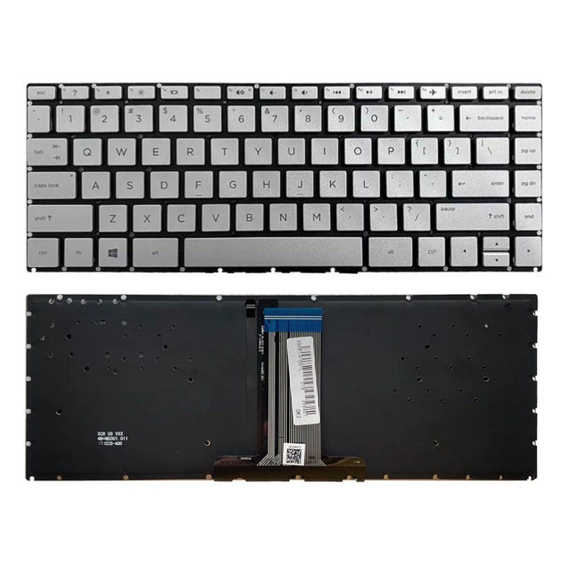 Chargez l&#39;image dans la visionneuse de la galerie, HP 14S-CR 14S-DP 14S-CF 14-CF 14-DK 14-DP 14G-BR 14G-BU TPN-I135 TPN-I130 Series - Laptop Keyboard With Back Light US Layout - Polar Tech Australia

