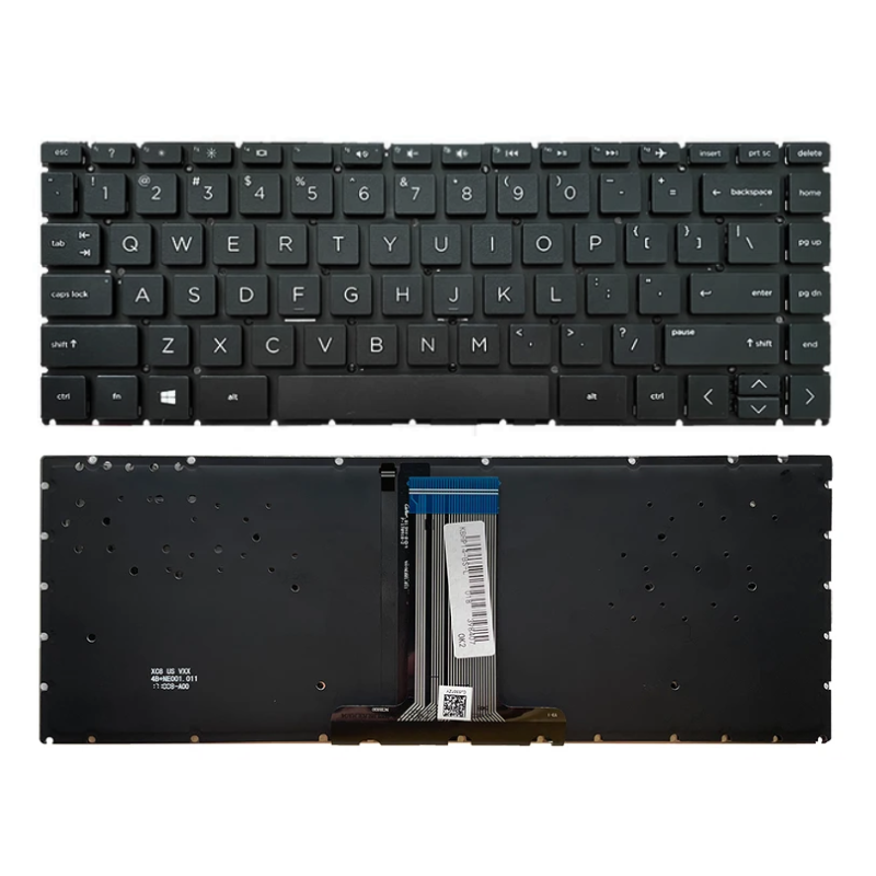 Chargez l&#39;image dans la visionneuse de la galerie, HP 14S-CR 14S-DP 14S-CF 14-CF 14-DK 14-DP 14G-BR 14G-BU TPN-I135 TPN-I130 Series - Laptop Keyboard With Back Light US Layout - Polar Tech Australia
