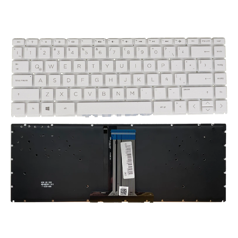 Chargez l&#39;image dans la visionneuse de la galerie, HP 14S-CR 14S-DP 14S-CF 14-CF 14-DK 14-DP 14G-BR 14G-BU TPN-I135 TPN-I130 Series - Laptop Keyboard With Back Light US Layout - Polar Tech Australia
