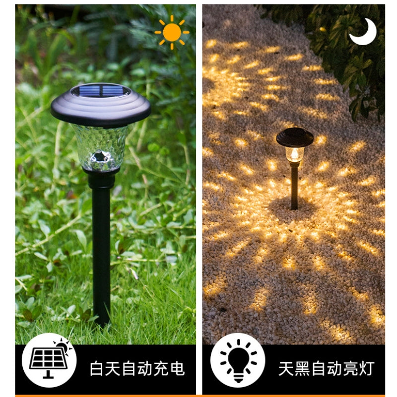 Chargez l&#39;image dans la visionneuse de la galerie, 4 Pack Solar Pathway Lights Warm yellow + Bright White Outdoor Garden Stake Glass LED Stainless Steel Waterproof Landscape Path Lighting for Yard Walkway Driveway Outside Silver - Polar Tech Australia
