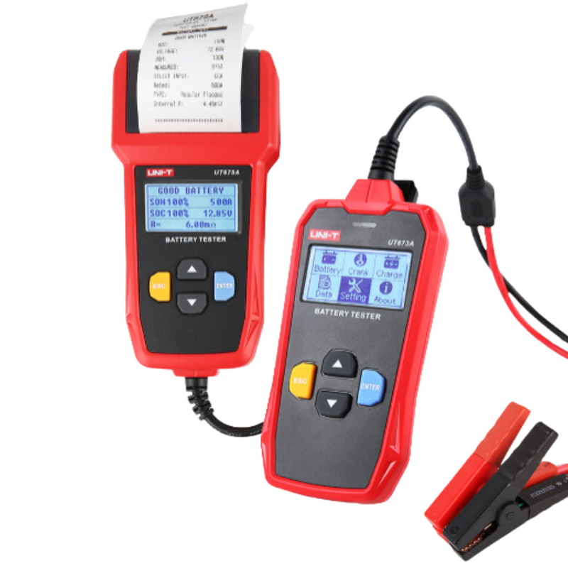 Load image into Gallery viewer, [UT673A] UNI-T Car Battery Tester  UT675A 12V 24V DC Load Tester Capacity Meter Battery Checker Charging Circuit Cranking Test - Polar Tech Australia

