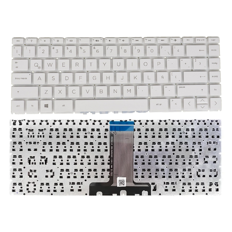 Chargez l&#39;image dans la visionneuse de la galerie, HP 14S-CR 14S-DP 14S-CF 14-CF 14-DK 14-DP 14G-BR 14G-BU TPN-I135 TPN-I130 Series - Laptop Keyboard With Back Light US Layout - Polar Tech Australia
