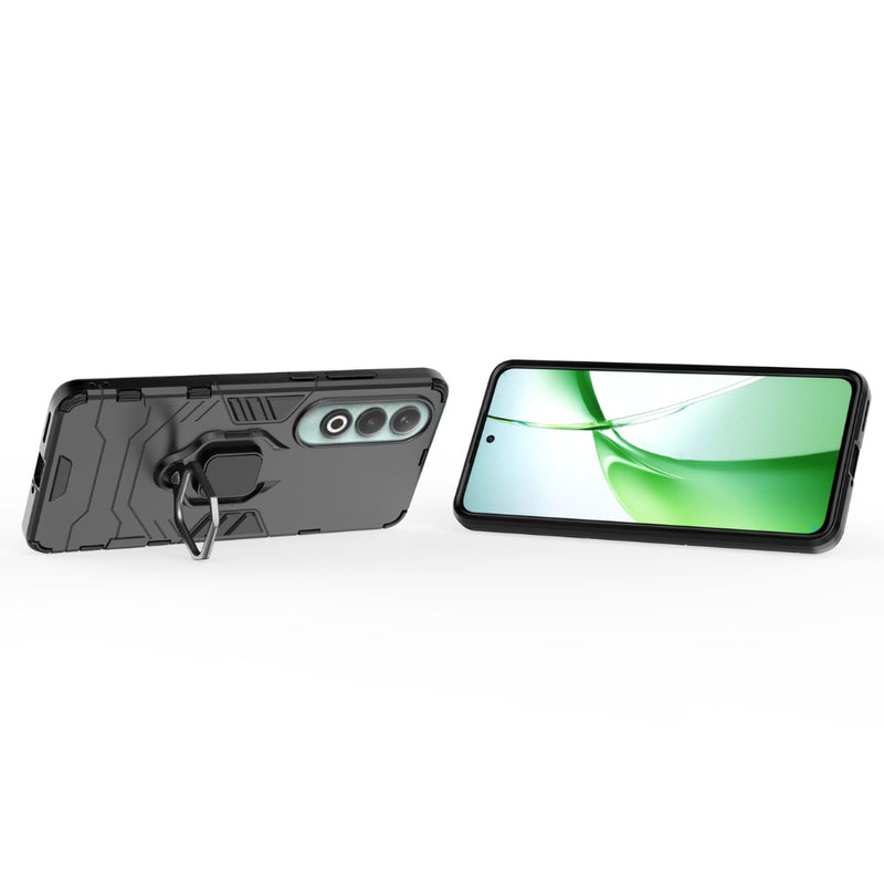 Cargue la imagen en el visor de la galería, OnePlus Nord CE4 Lite - Heavy Duty Armor Case With Ring Holder Stand - Polar Tech Australia
