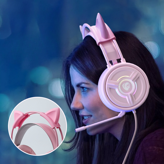 PSH Stereo Gaming Headset Computer Game Headphones - Polar Tech Australia