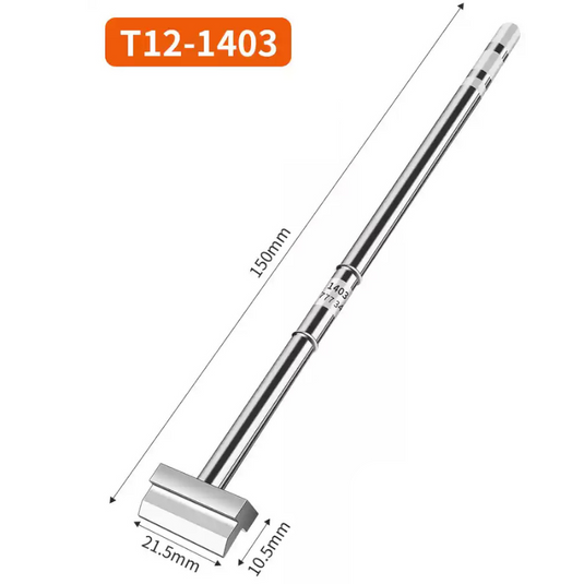 [LXZ924105] T12 Spade-Shaped Soldering Iron Tip with Integrated Heating Core - Polar Tech Australia