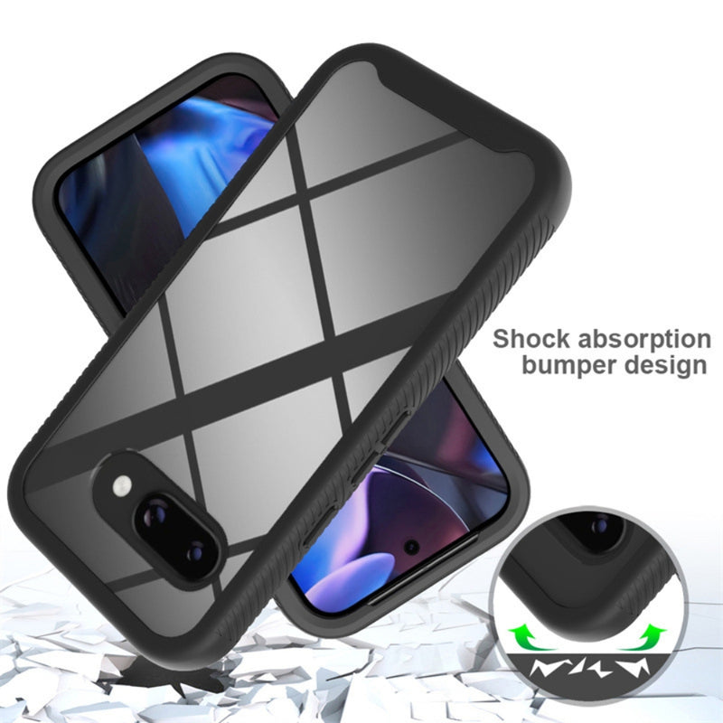 Chargez l&#39;image dans la visionneuse de la galerie, Google Pixel 9A - Solid Color Shockproof TPU Clear PC Phone Case - Polar Tech Australia
