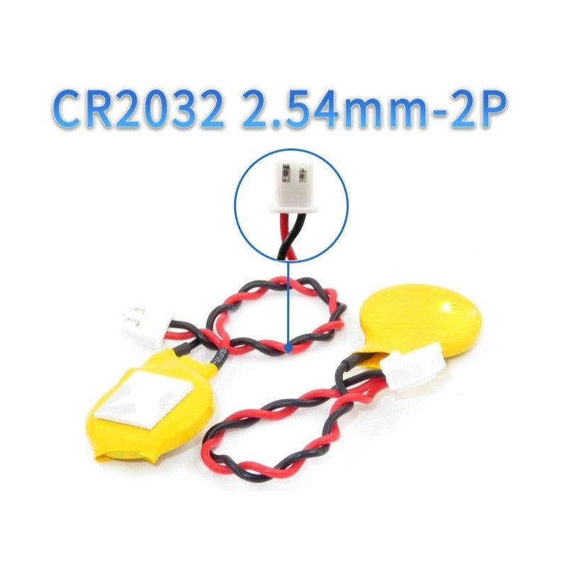 Load image into Gallery viewer, [CR2032][With Wire] RTC CMOS BIOS Battery LAPTOP MOTHERBOARD BIOS With CONNECTOR PLUG Cable - Polar Tech Australia
