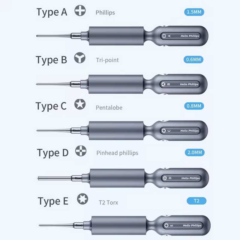 Chargez l&#39;image dans la visionneuse de la galerie, Qianli 3D Ultra Feel Screwdriver High Precision Adaptive Magnetizing First-Class Bolt Driver For Phone Repair Disassembly Tools
