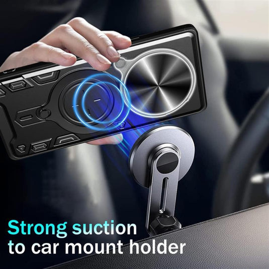 Honor Magic7 Lite (BRP-NX1) - Heavy Duty Sliding Camshield Ringer Holder Phone Case