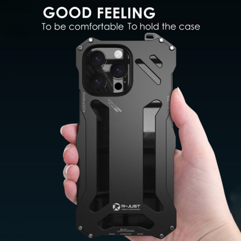 Chargez l&#39;image dans la visionneuse de la galerie, Apple iPhone 16 - Shockproof Armor Hollow Metal Phone Case
