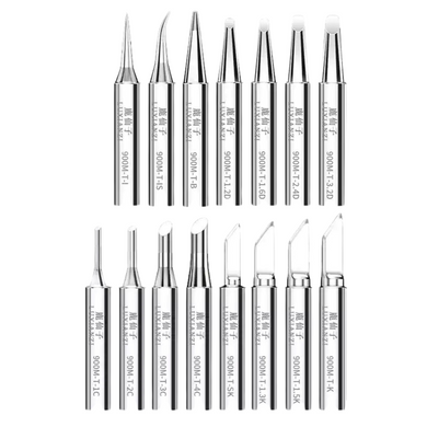 [15-Piece Set] 936-Compatible Lead-Free Soldering Iron Tips - Polar Tech Australia