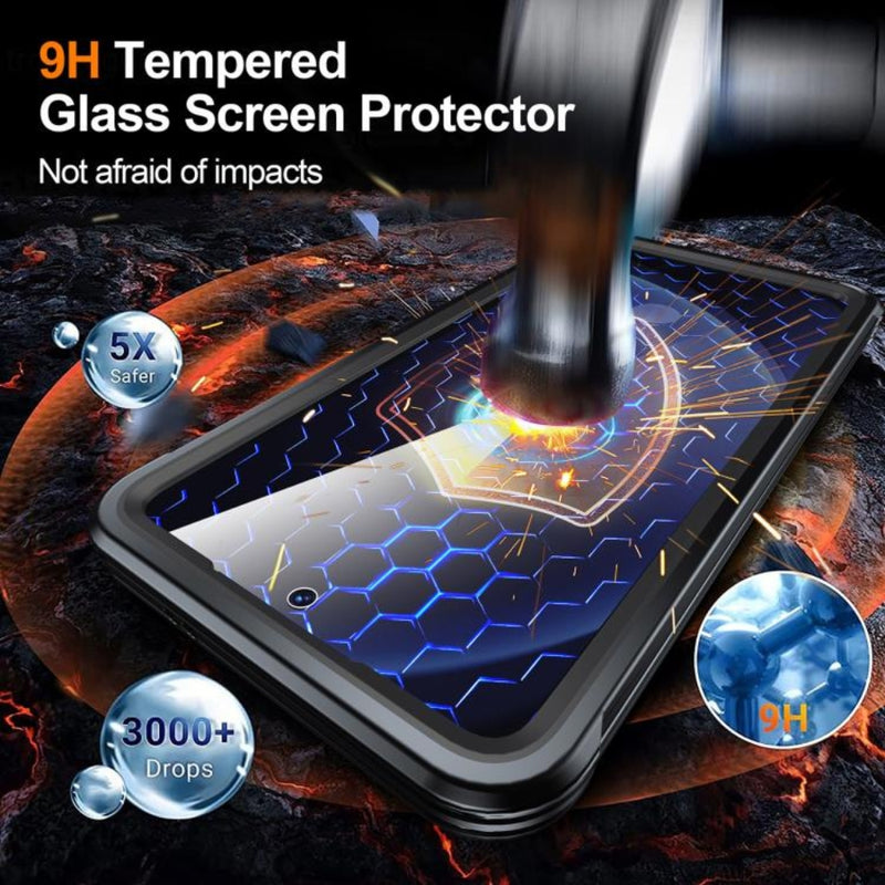 Load image into Gallery viewer, Samsung Galaxy A56 5G (SM-A566) - Built-in Tempered Glass 2 in 1 Full Covered MagSafe Phone Case
