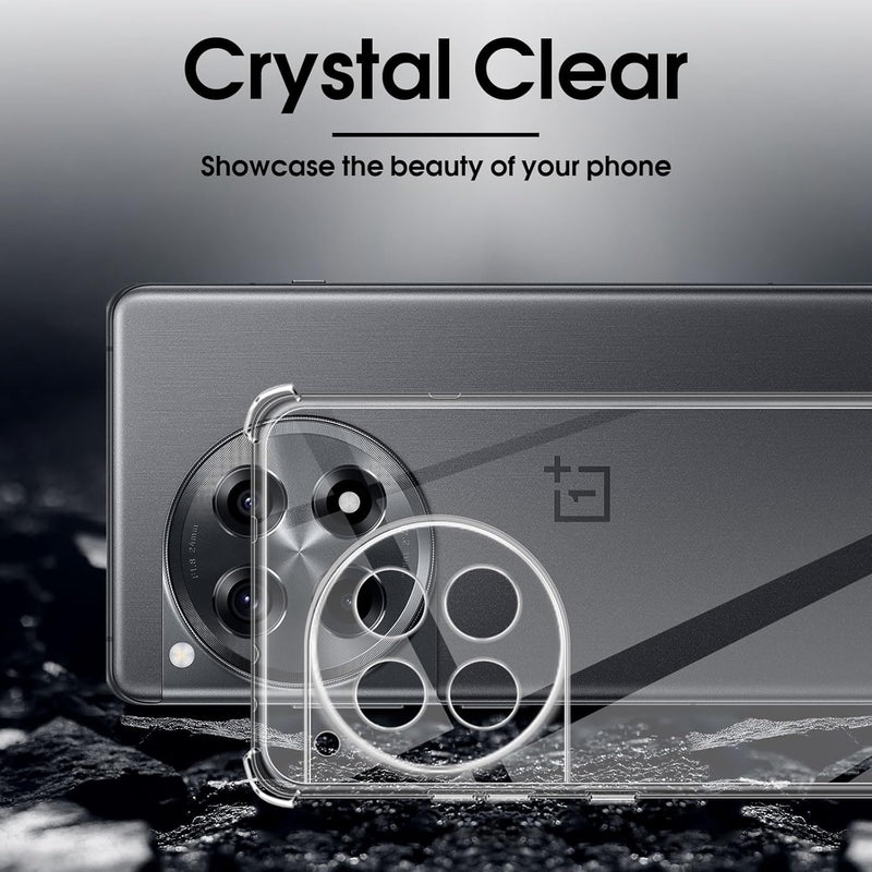 Load image into Gallery viewer, OnePlus 1+12/12R - AirPillow Cushion Transparent Soft Clear TPU Four Corners Protective Case - Polar Tech Australia
