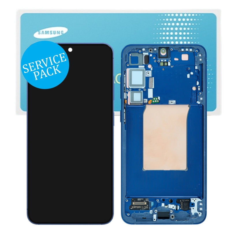 Cargue la imagen en el visor de la galería, [Samsung Service Pack] Samsung Galaxy S25 Plus 5G (SM-S936B) OLED LCD Touch Digitizer Screen Assembly With Frame
