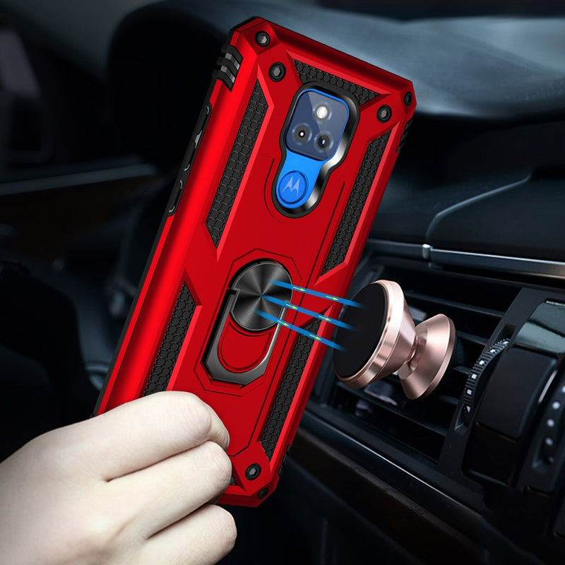 Load image into Gallery viewer, Motorola Moto G Power (2021) - Shockproof Heavy Duty Hard Bumper Rugged Mobile Phone Case
