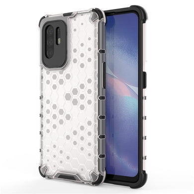 OPPO Find X2 Lite (CPH2005) - Honeycomb Transparent Shockproof Protection Case - Polar Tech Australia