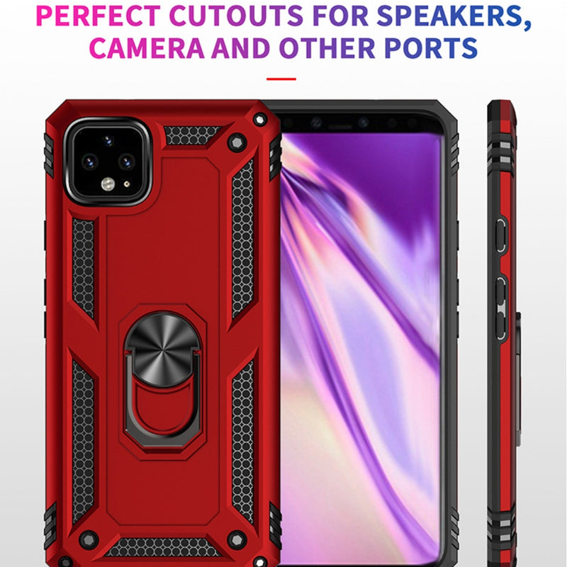Cargue la imagen en el visor de la galería, Google Pixel 4 XL - Shockproof Heavy Duty Hard Bumper Rugged Mobile Phone Case
