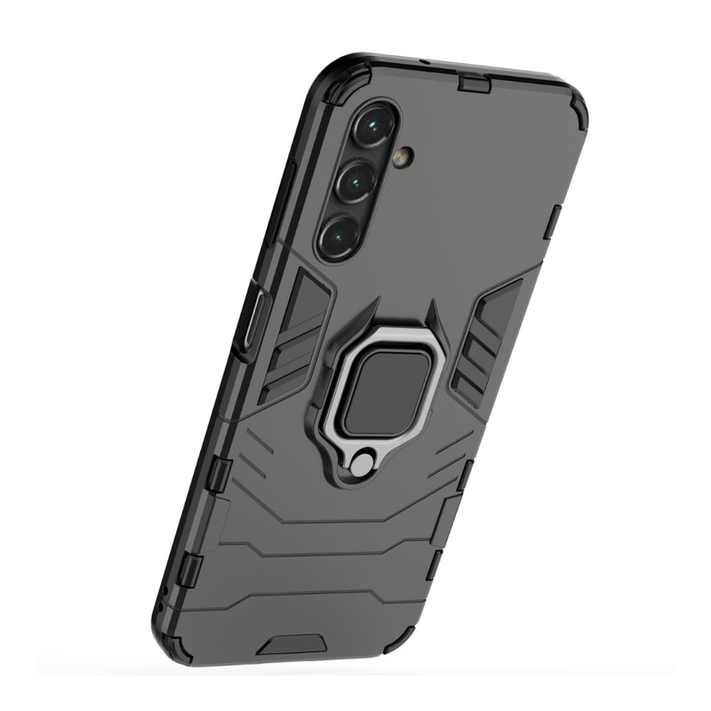 Cargue la imagen en el visor de la galería, Samsung Galaxy A35 5G (SM-A356) - Heavy Duty Armor Case With Ring Holder Stand
