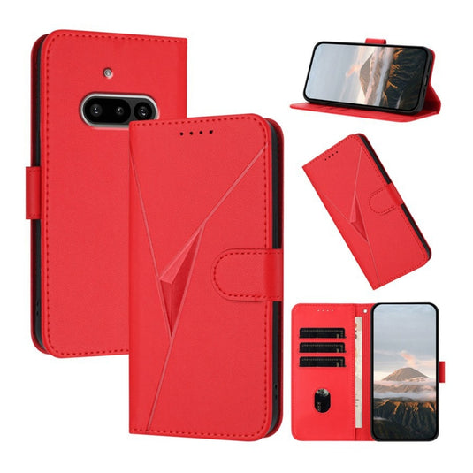 Nothing Phone (3a) Pro - PU Leather Magnetic Flip Wallet Phone Case