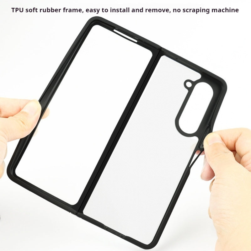 Load image into Gallery viewer, Samsung Galaxy Z Fold7 5G - Frosted TPU + Transparent PC Phone Case
