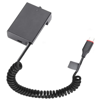 [LP-E8][Type-C] Canon EOS 550D 600D 650D 700D - Cameras Spring Cable Dummy Battery - Polar Tech Australia