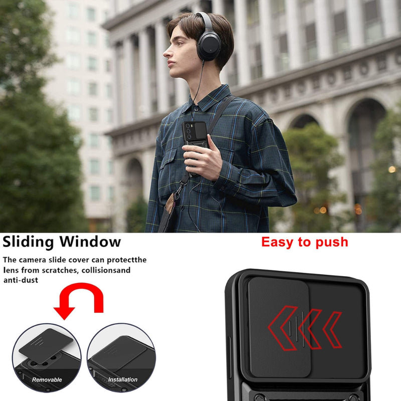 Load image into Gallery viewer, Motorola Moto G60s - Heavy Duty Ring Holder Case with Shockproof &amp; Camera Guard Design - Polar Tech Australia
