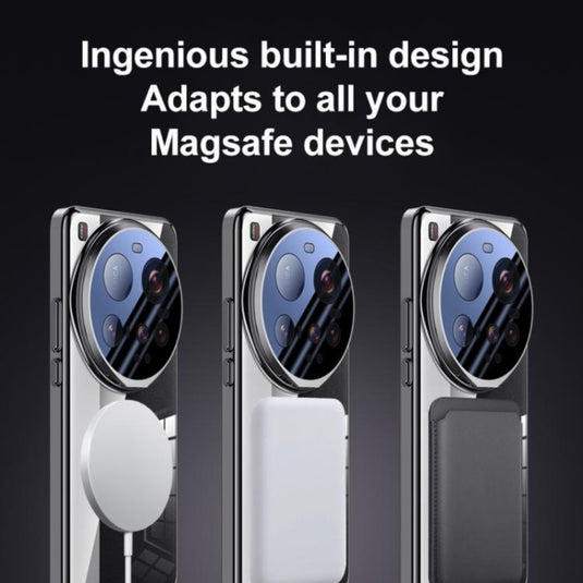 [Magsafe Compatible] Xiaomi Mi 15 Ultra - Ice-transparent Metal Lens Holder MagSafe Plating Phone Case - Polar Tech Australia