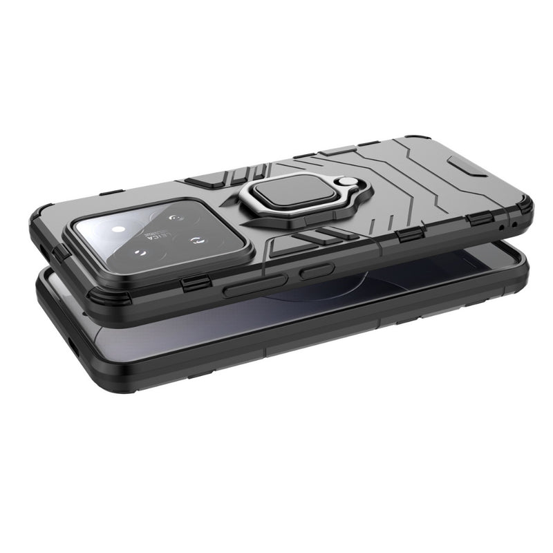 Chargez l&#39;image dans la visionneuse de la galerie, Xiaomi Poco F6 Pro - Heavy Duty Armor Case With Ring Holder Stand - Polar Tech Australia
