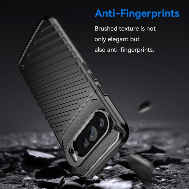 Chargez l&#39;image dans la visionneuse de la galerie, Google Pixel 9 Pro XL - Thunder Series Twill Texture Thickened Anti-fall Protection TPU Case - Polar Tech Australia
