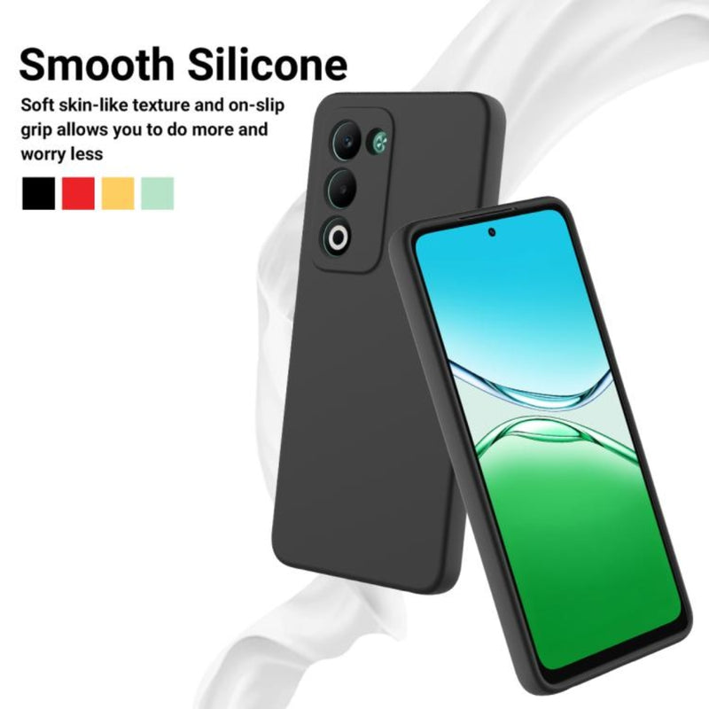Load image into Gallery viewer, OPPO A5 4G/5G - Solid Color Liquid Silicone Dropproof Full Coverage Phone Case
